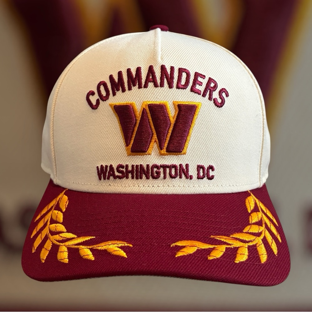 New Era Washington Commanders 2025 Draft 9FORTY M-Crown A-Frame Adjustable Cap